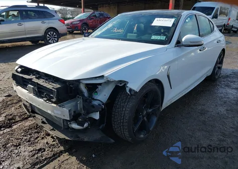 2019 Genesis G70 2.0T Advanced из США, поврежденный, VIN KMTG44LA0KU033379